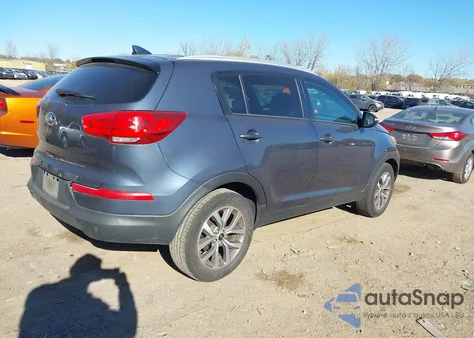 2014 Kia Sportage Lx из США, поврежденный, VIN KNDPB3AC2E7611861